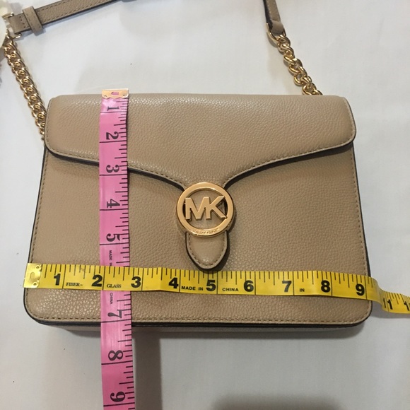 Michael Kors MD Shldr Flap Leather Purse - Picture 4 of 16